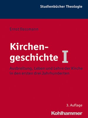 cover image of Kirchengeschichte I